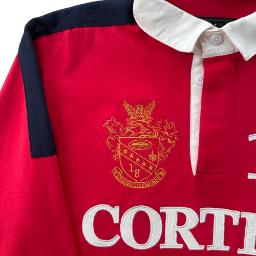 PANELED RUGBY (RED)