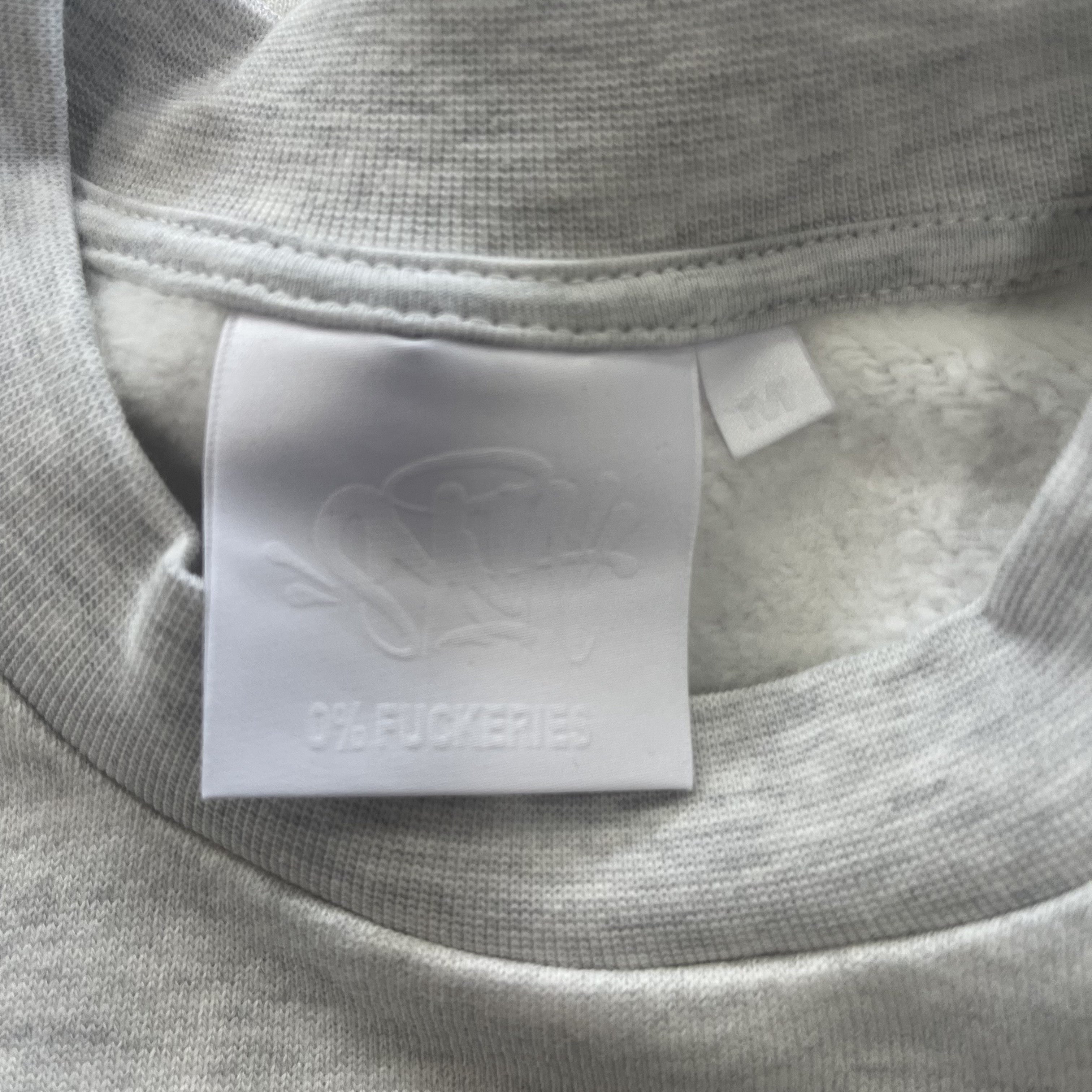 COLLEGE CREW SWEATER (GREY)