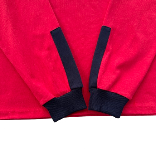 PANELED RUGBY (RED)