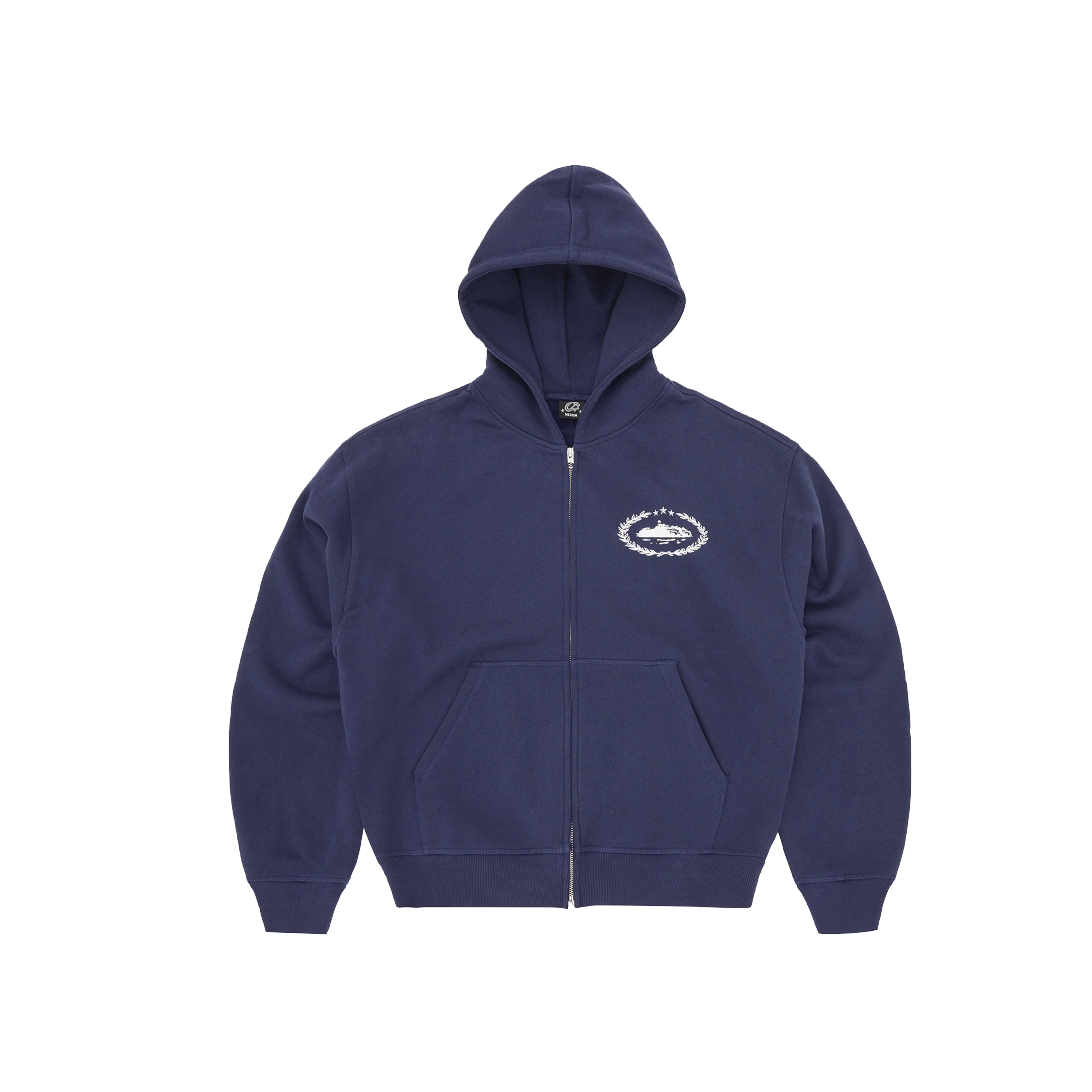 CORTEIZ SUPERIOR ROYALE ZIP HOODIE (NAVY)