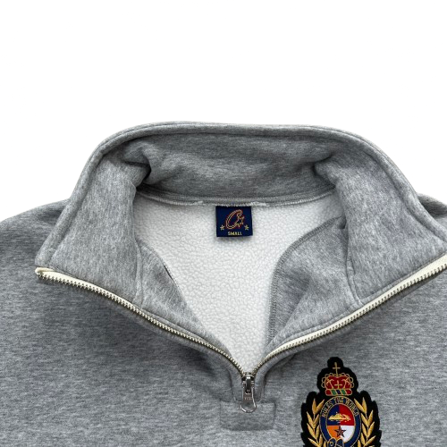 ROYALE CREST QUARTER ZIP (HEATHER GREY)