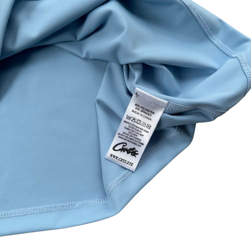 WHY ALWAYS ME COMPRESSION TOP (POWDER BLUE)