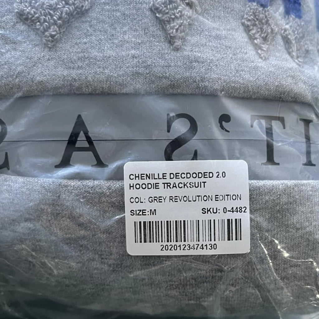 CHENILLE DECODED 2.0 HOODED TRACKSUIT (GREY REVOLUTION EDITION)