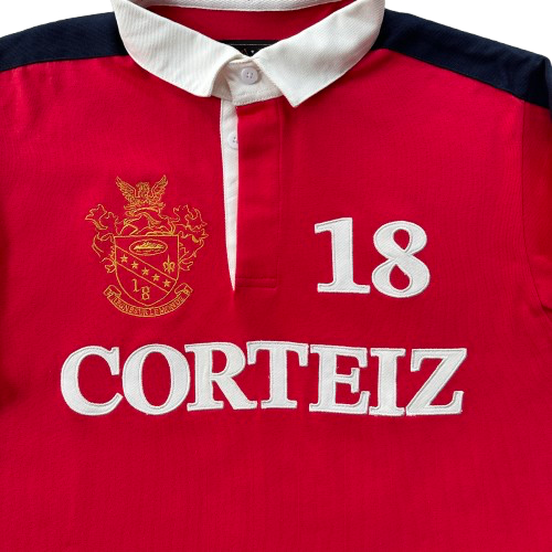 PANELED RUGBY (RED)