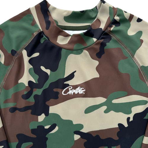 COMPRESSION TOP (WOODLAND CAMO)