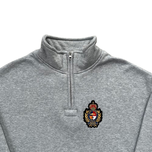 ROYALE CREST QUARTER ZIP (HEATHER GREY)
