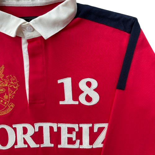 PANELED RUGBY (RED)