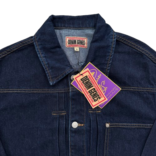 TYPE II FRAYED DENIM JACKET INDIGO