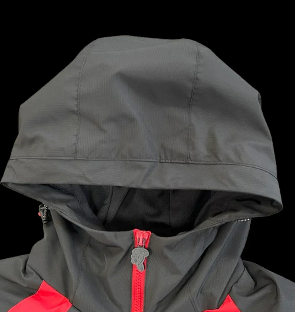 VORTEX WOVEN JACKET (BLACK/RED)