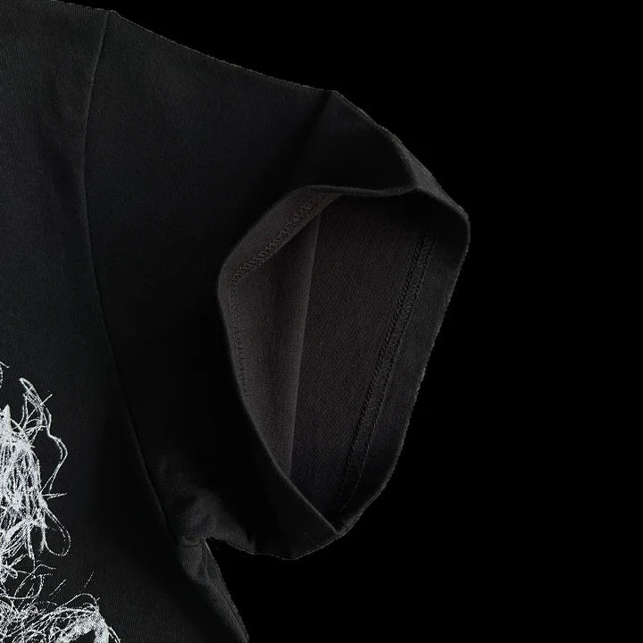 C STAR STRING TEE (BLACK)