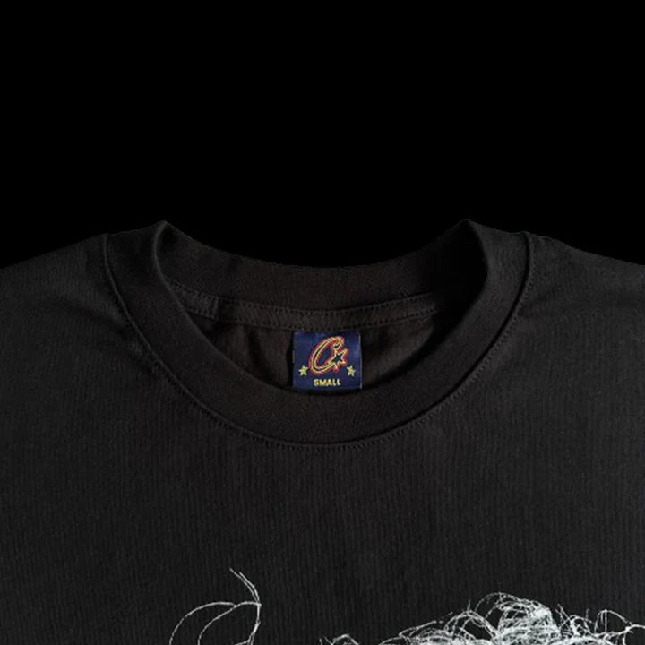 C STAR STRING TEE (BLACK)
