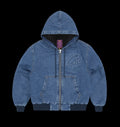 EMBOSSED C-STAR DENIM JACKET (BLUE)