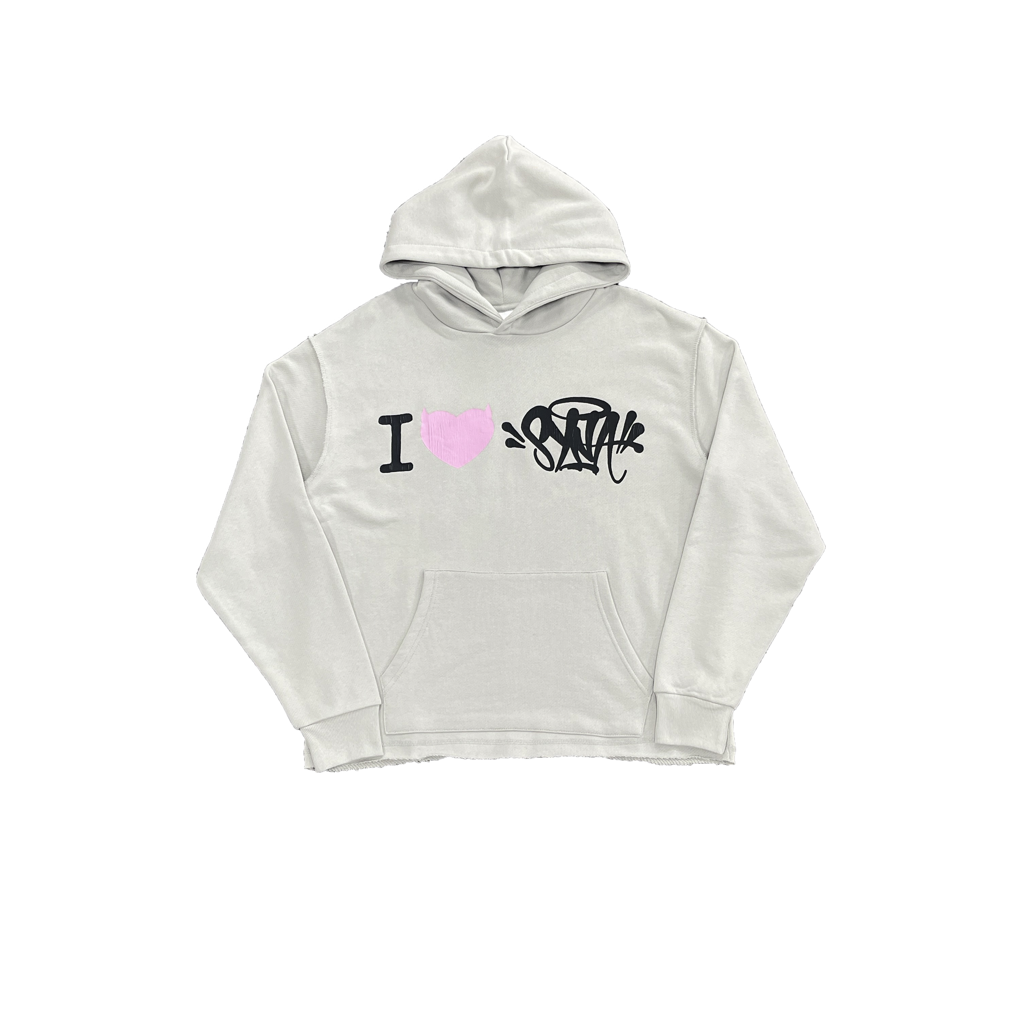 SYNA WORLD I LOVE SYNA HOODIE (GREY)