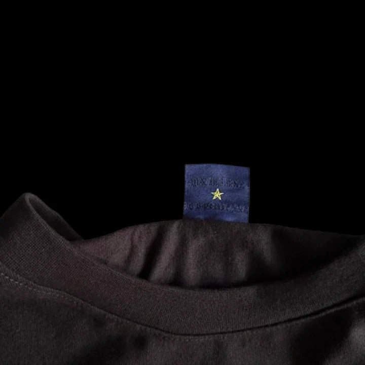 C STAR STRING TEE (BLACK)