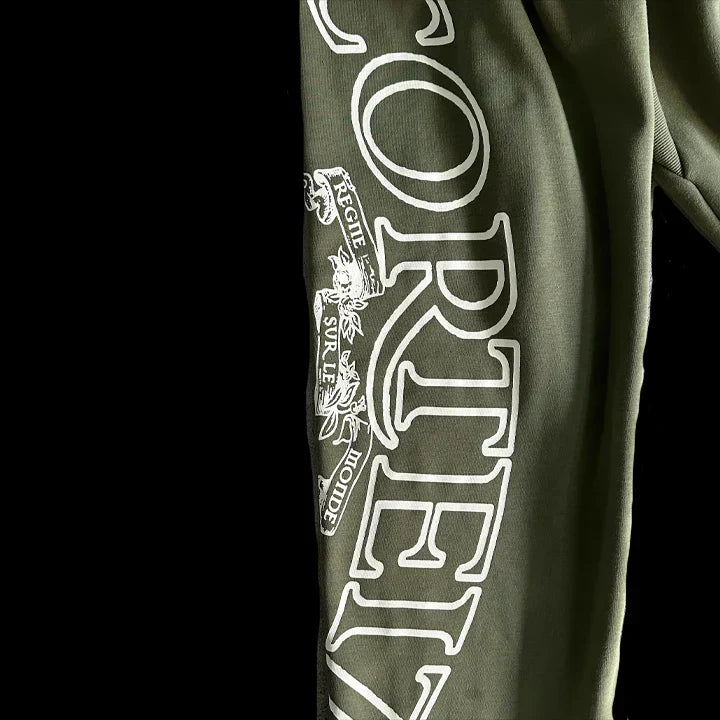 SUPERIOR ROYALE ZIP TRACKSUIT (OLIVE)