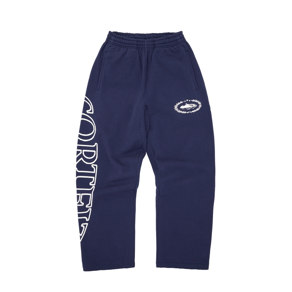 CORTEIZ SUPERIOR ROYALE ZIP JOGGERS (NAVY)