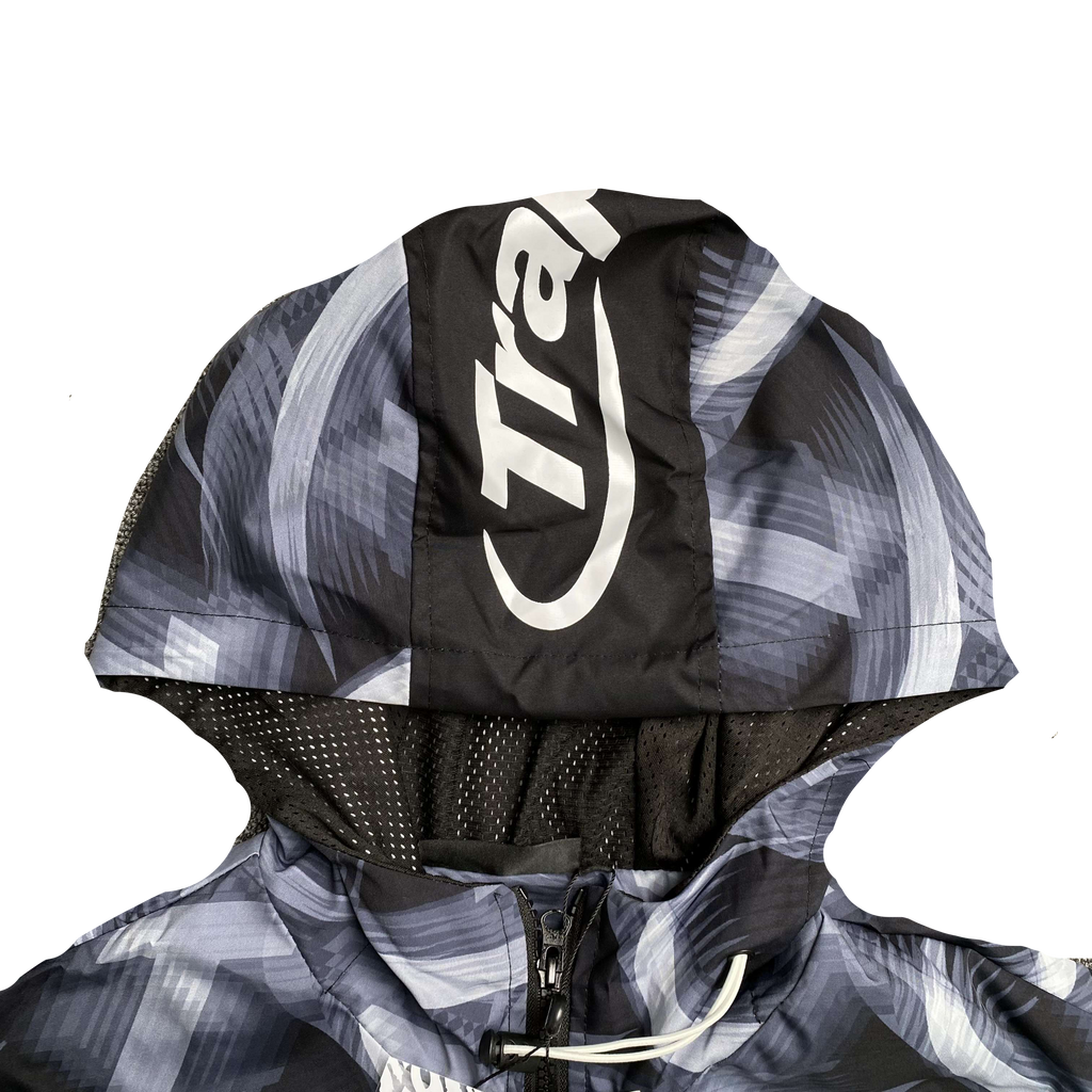 HYPERDRIVE PRINT WINDRBREAKER (NAVY)