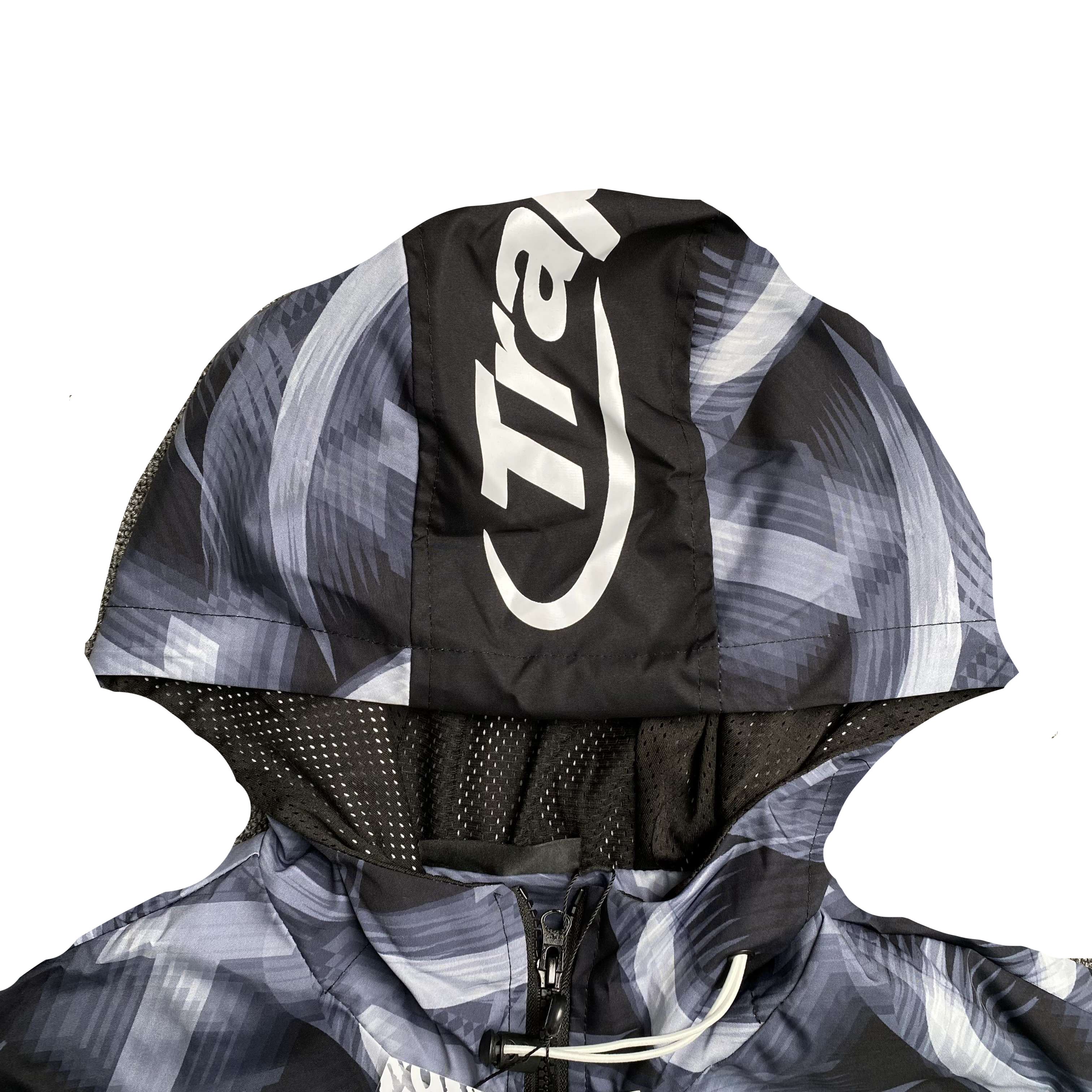HYPERDRIVE PRINT WINDRBREAKER (NAVY)