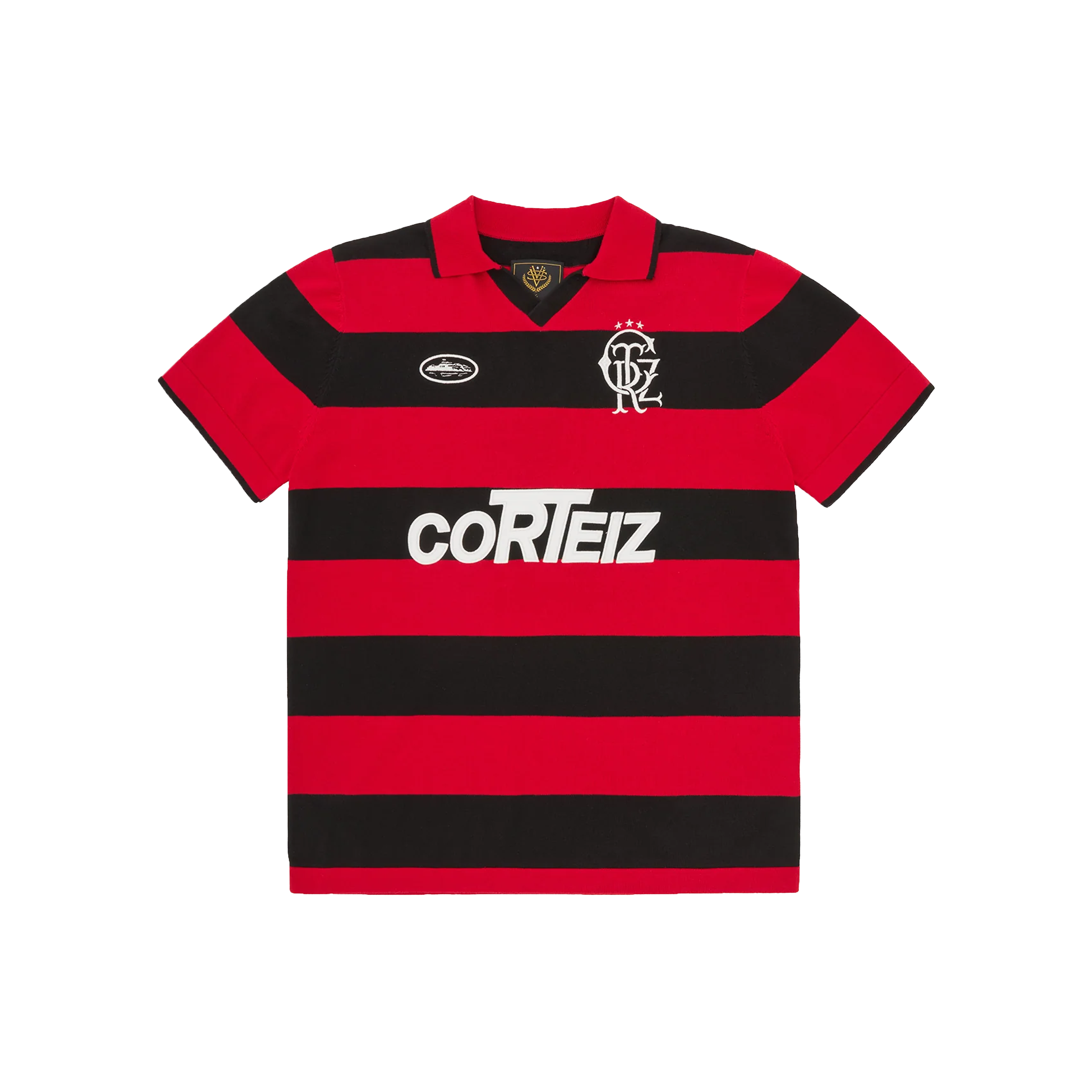 STRIPED KNIT JERSEY (RED)