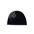 BIG LOGO WORLD SKULL CAP BEANIE (BLACK)