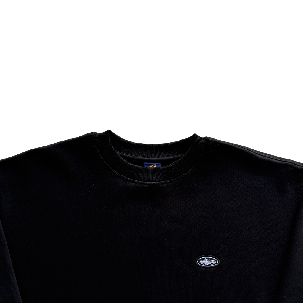 MINI ISLAND CREWNECK (BLACK)