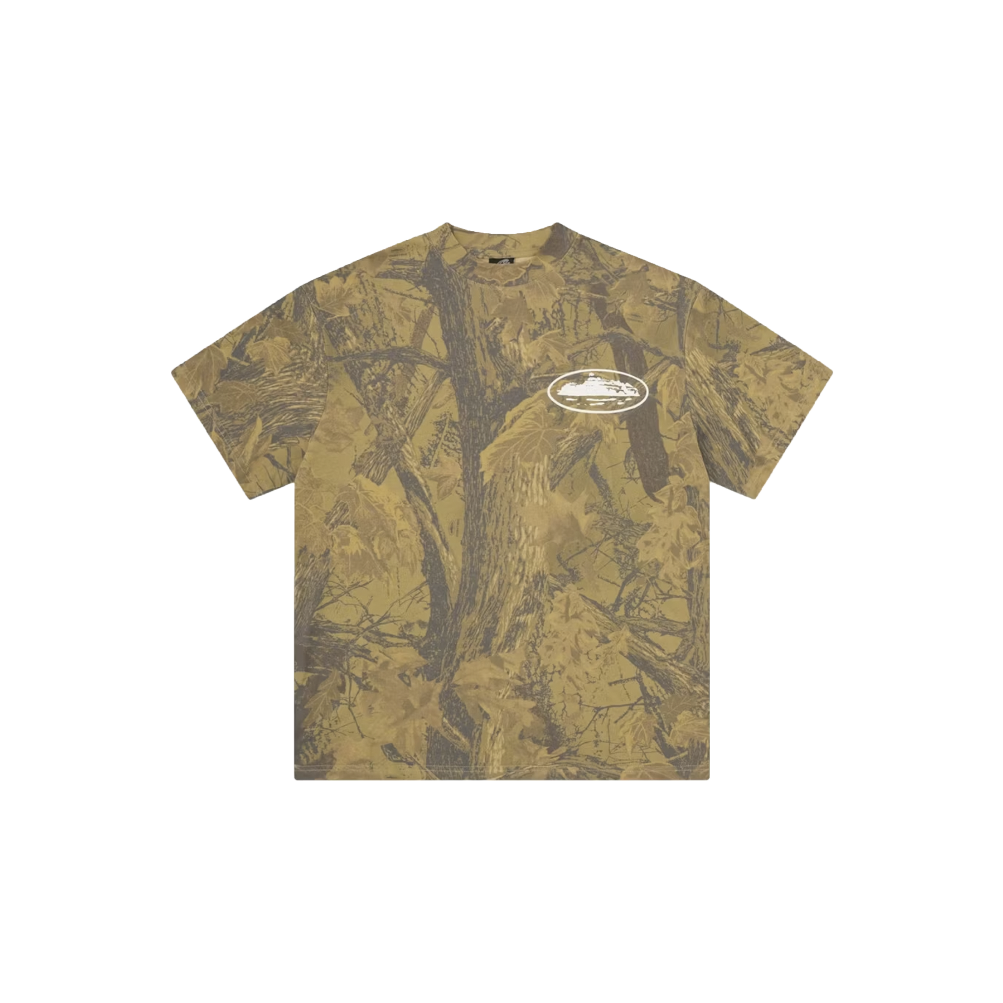 CORTEIZ ISLAND PUFF PRINT TEE (FOREST CAMO)