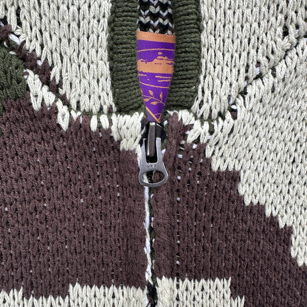 ALCATRAZ HEAVY KNIT HOODIE (CAMO)