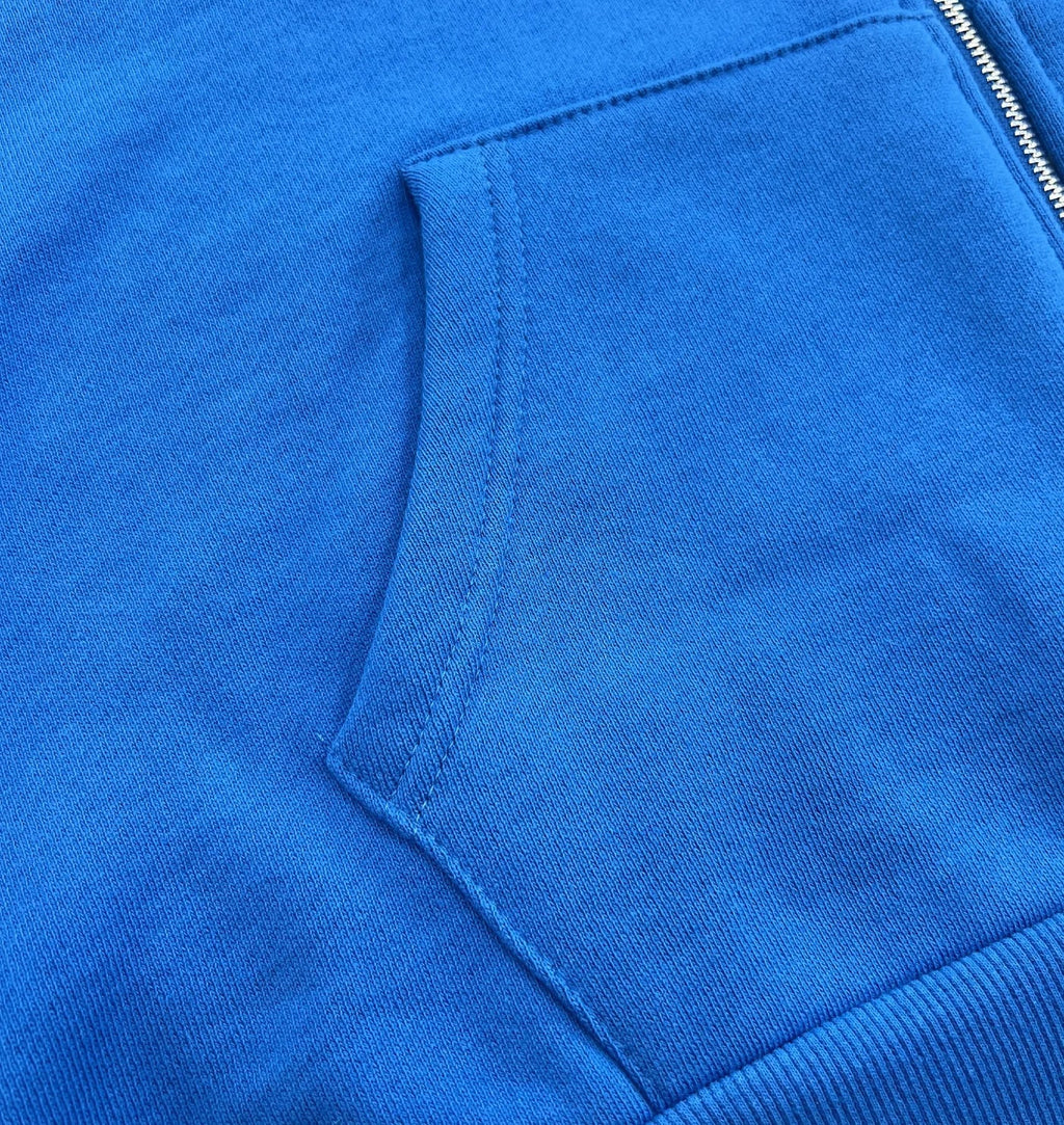 VOID ZIP UP HOODIE (BLUE)