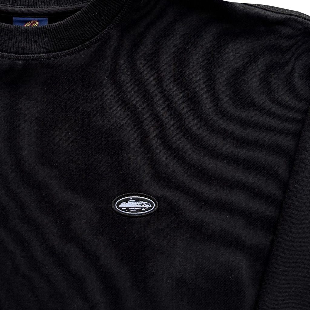 MINI ISLAND CREWNECK (BLACK)