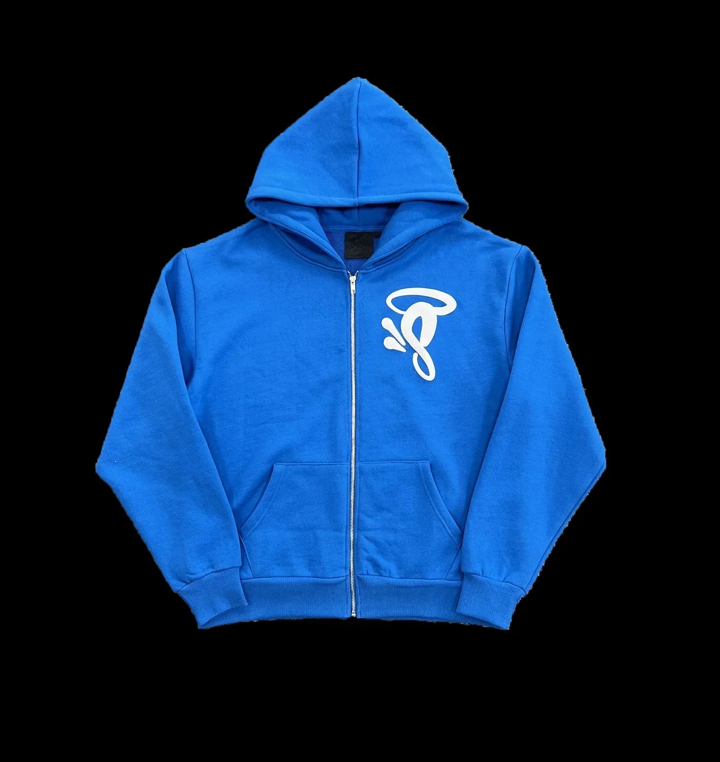 VOID ZIP UP HOODIE (BLUE)