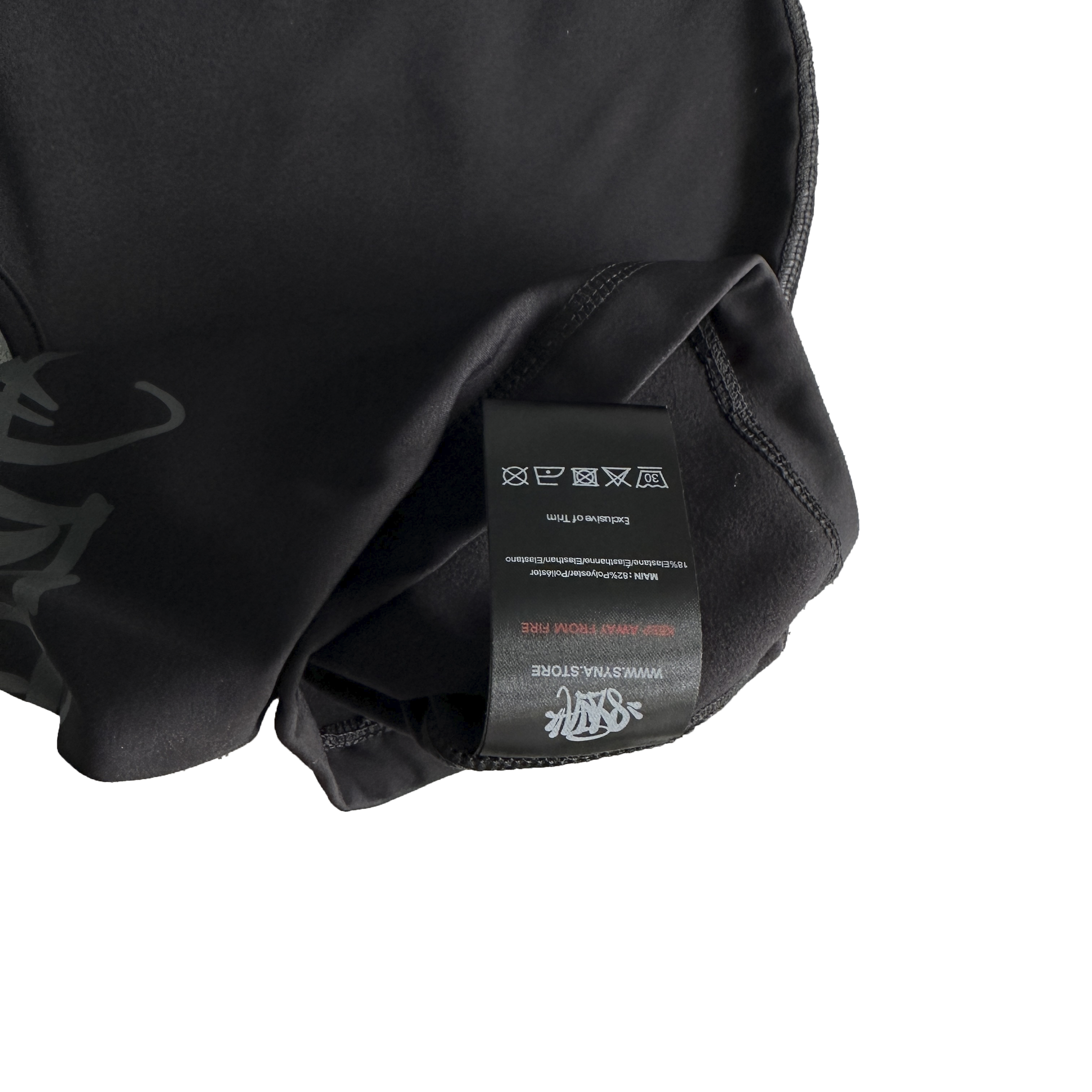 MOUTH LOGO BALACLAVA (BLACK / REFLECTIVE)