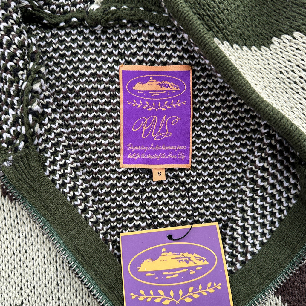 ALCATRAZ HEAVY KNIT HOODIE (CAMO)