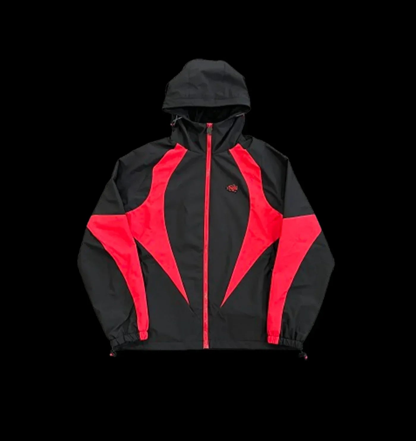 VORTEX WOVEN JACKET (BLACK/RED)