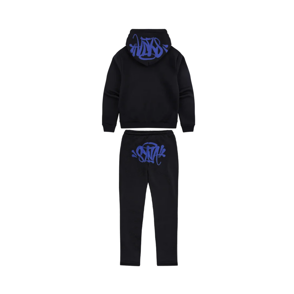 WORLD OG SYNA TRACKSUIT-(BLACK/BLUE)