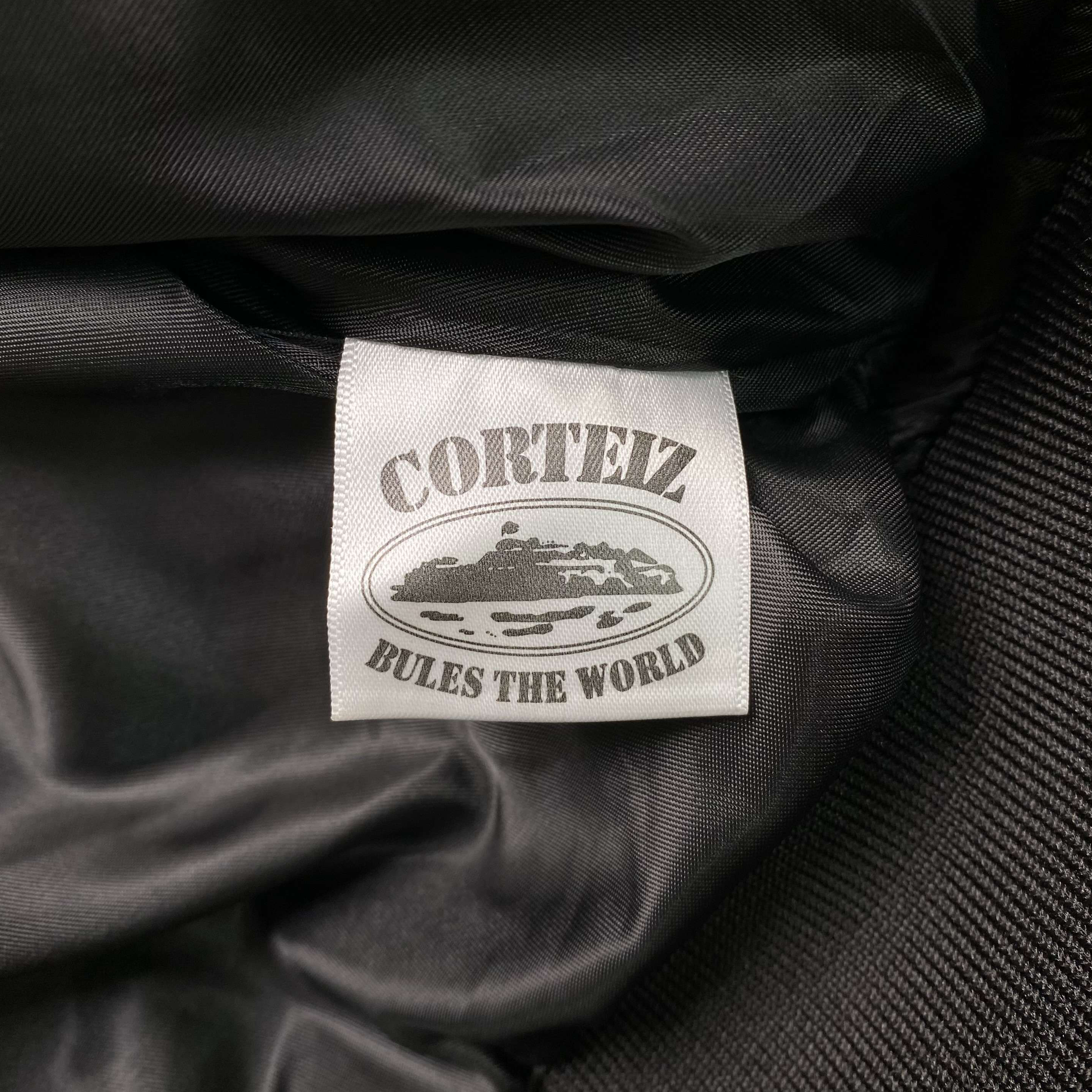 CORTEIZ QUILTED EXCHANGE BOMBER (BLACK)