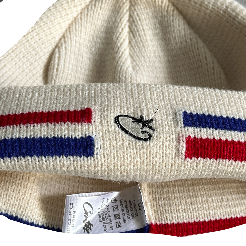 VVS KNIT BEANIE (CREAM)