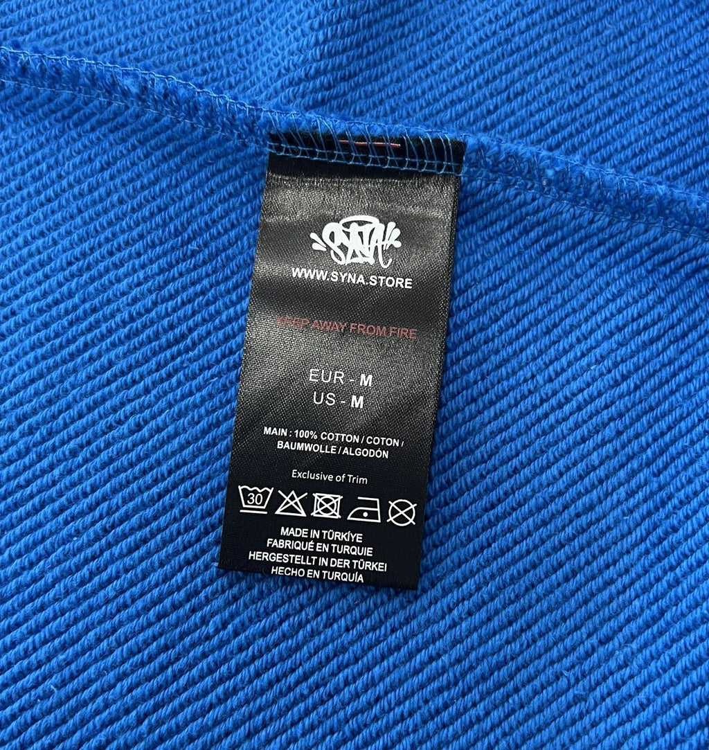 VOID ZIP UP HOODIE (BLUE)
