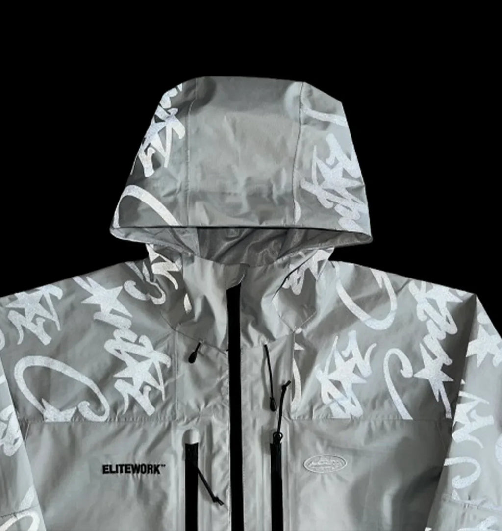 ELITEWORK WATERPROOF SHELL JACKET (PLATINUM)
