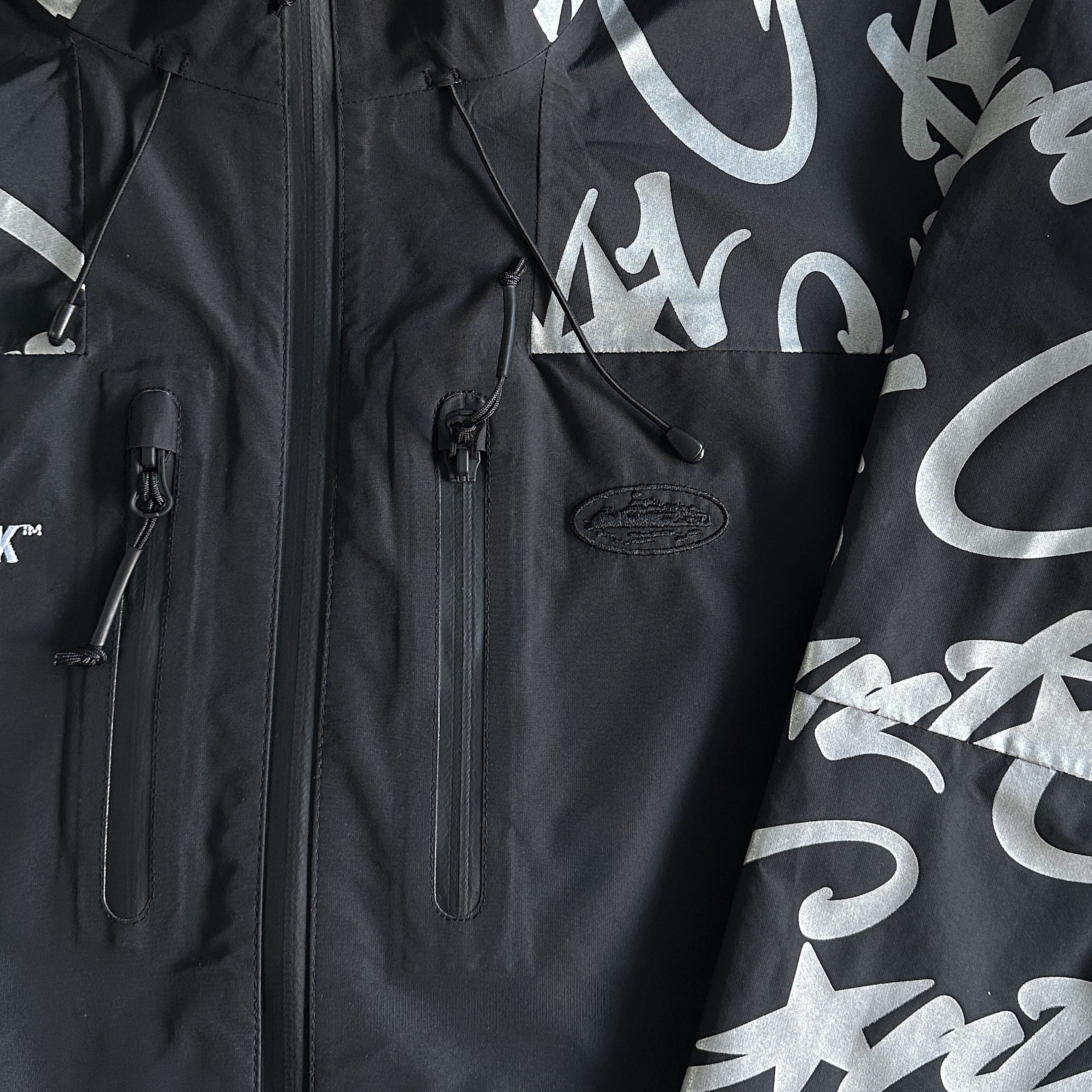ELITEWORK WATERPROOF SHELL JACKET (BLACK)