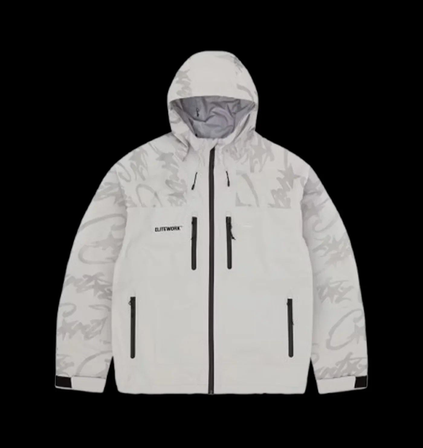 ELITEWORK WATERPROOF SHELL JACKET (PLATINUM)
