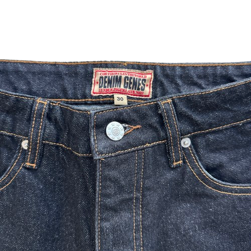 DUAL STRIPE BAGGY JEANS (BLACK WASH)