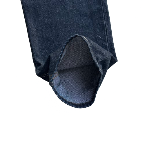 DUAL STRIPE BAGGY JEANS (BLACK WASH)
