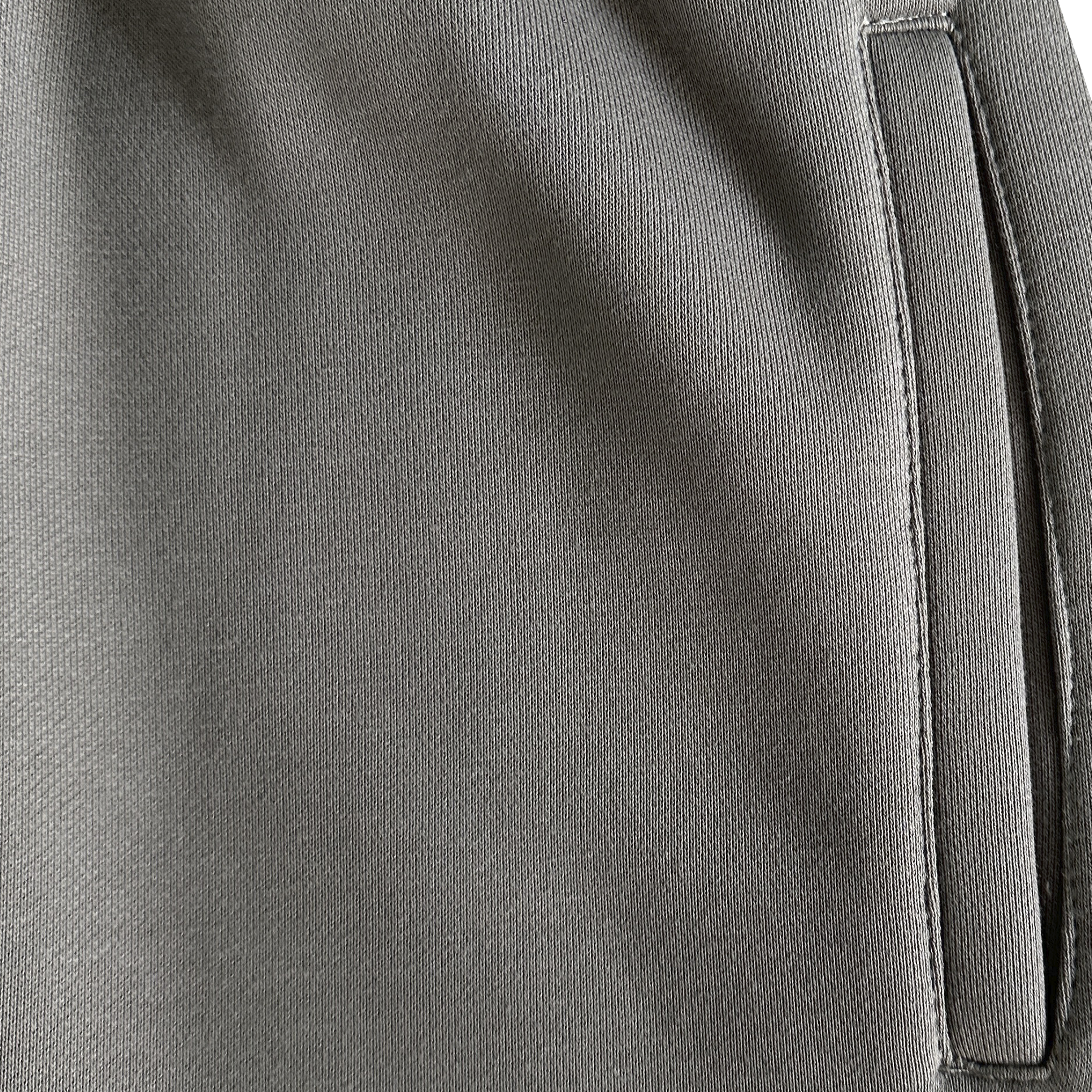 ISLAND PUFF PRINT ZIP PANTS (GREY)