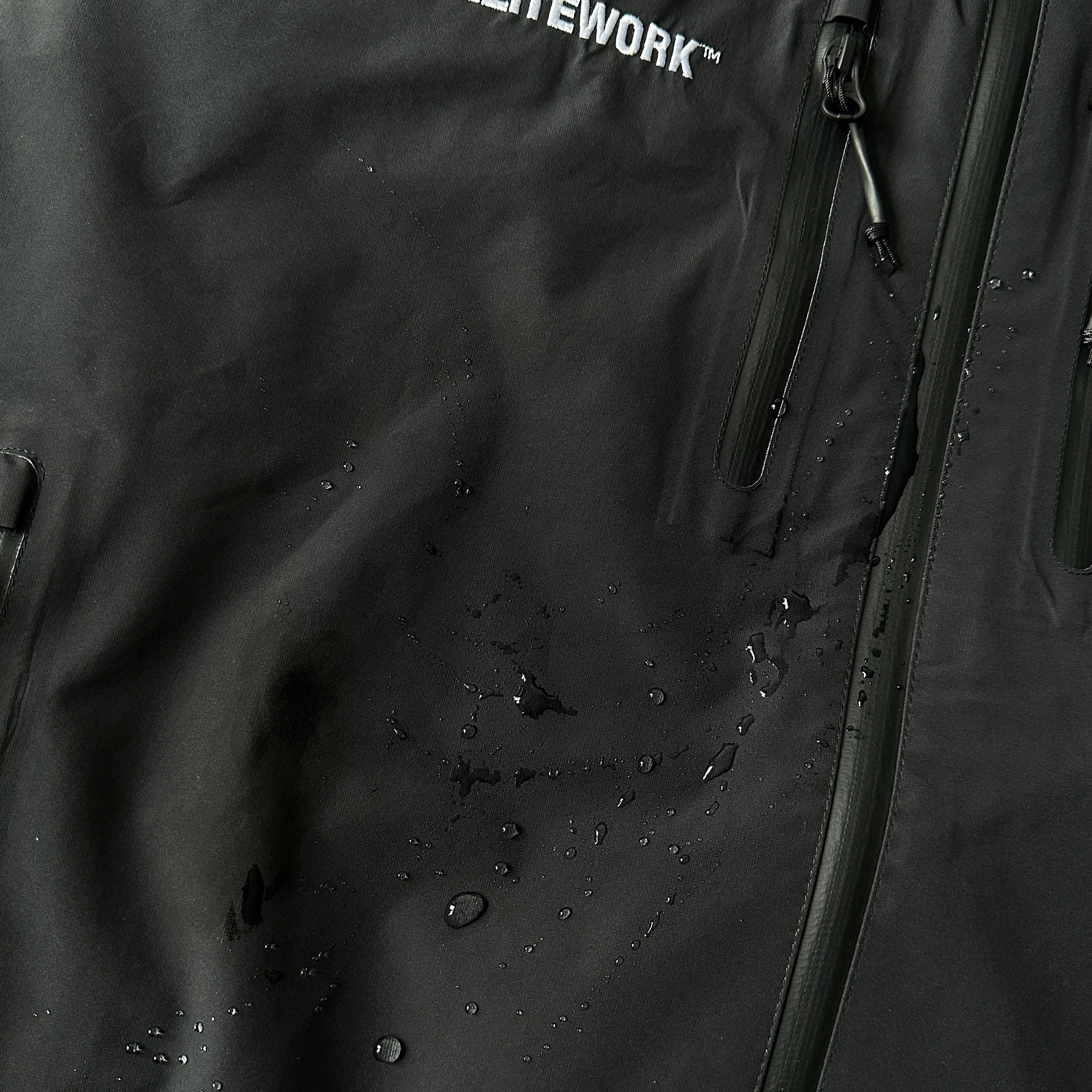 ELITEWORK WATERPROOF SHELL JACKET (BLACK)