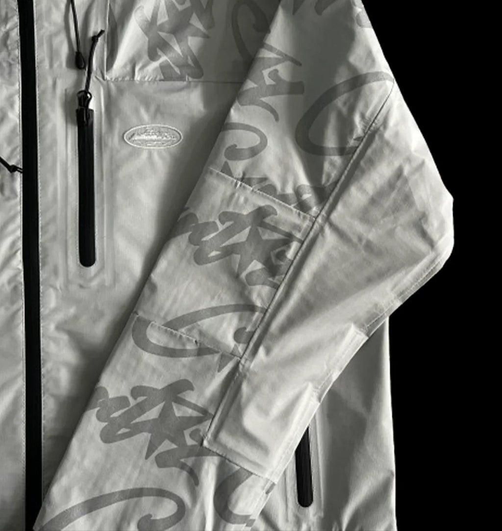 ELITEWORK WATERPROOF SHELL JACKET (PLATINUM)