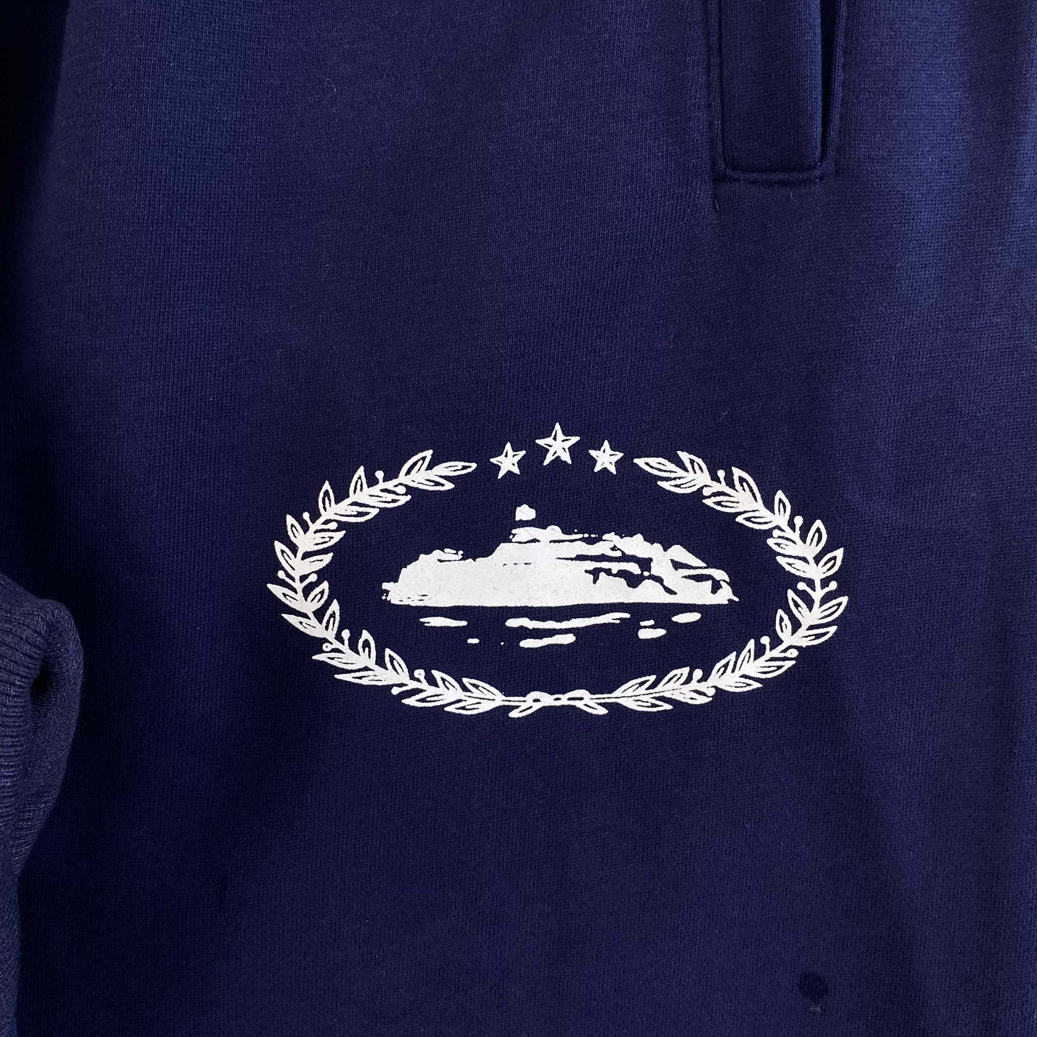 CORTEIZ SUPERIOR ROYALE ZIP JOGGERS (NAVY)