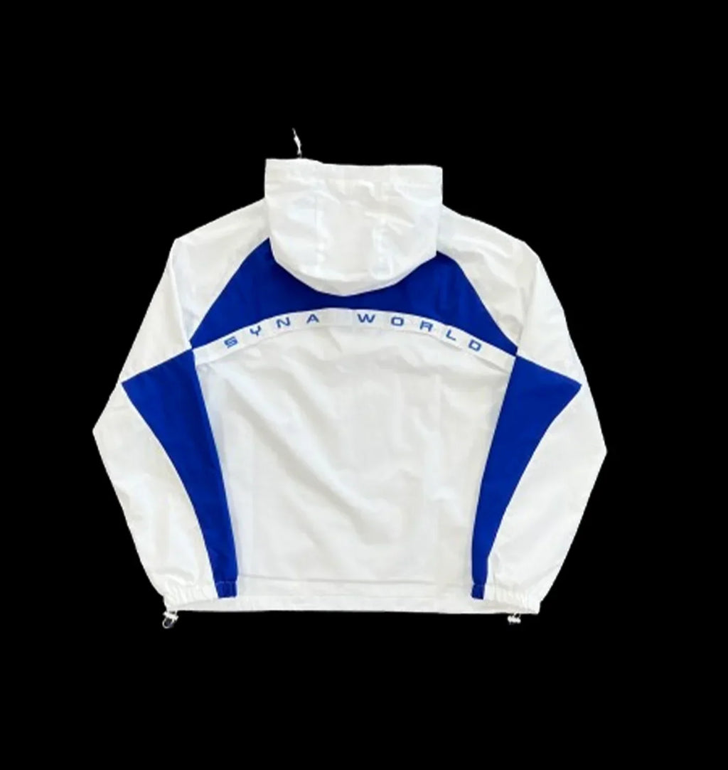 VORTEX WOVEN JACKET (WHITE/BLUE)