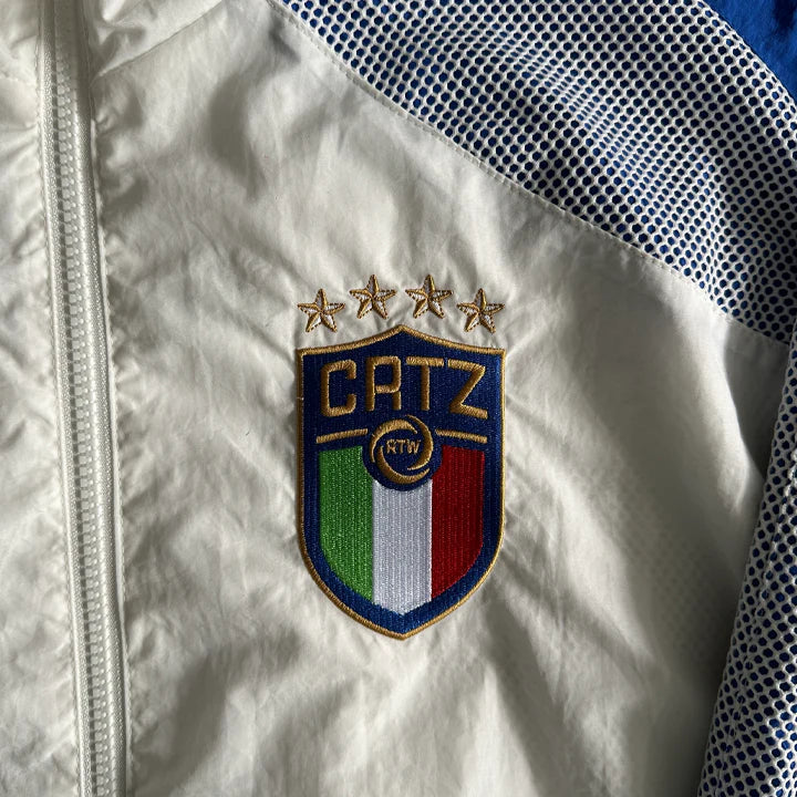 ITALIA OLYMPIC SHUKU TRACKSUIT (WHITE/BLUE)
