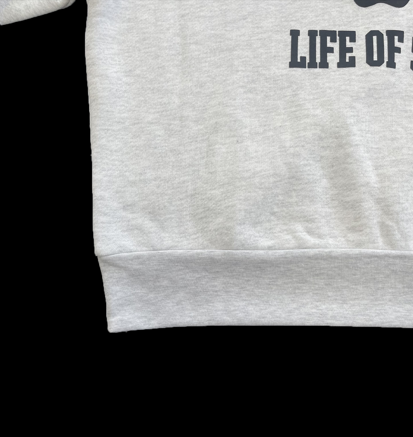 COLLEGE CREW SWEATER (GREY)