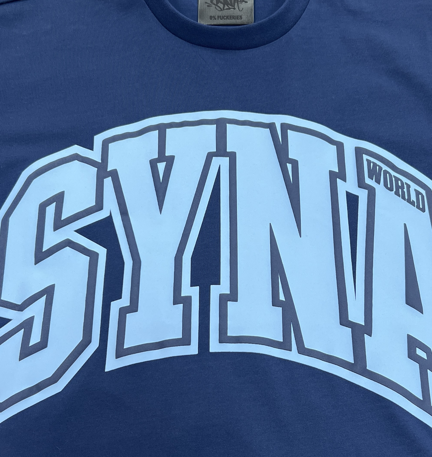 COLLEGE TEE (BLUE)